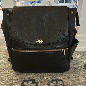 GUC freshly picked ebony black diaper bag